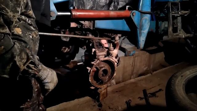 Ремонт бортовой на МТЗ 82. #1 Разборка
