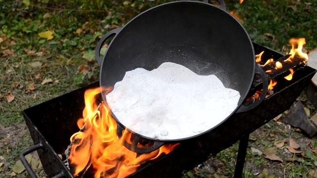 Как правильно подготовить казан, прокалить, обжечь