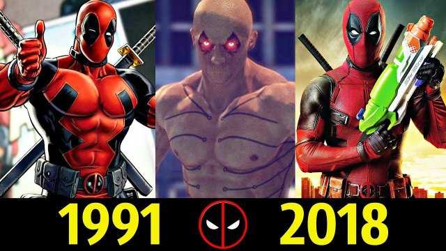 ДэдПул - Эволюция (1991 - 2018) ! Все Появления Уэйда Уилсона !