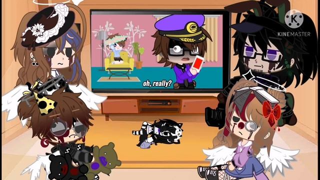 ✿Afton Family React To Baby Michael Afton MeMeS/Skits||Gacha Club||✿