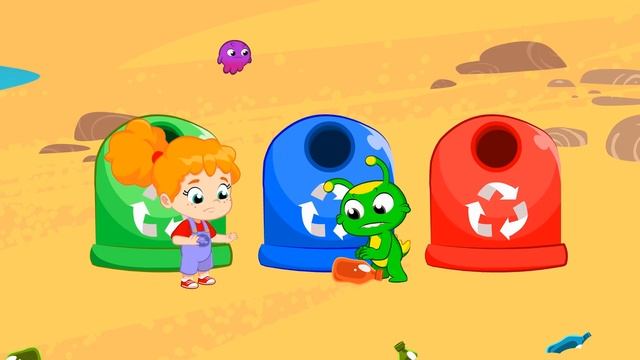 Groovy Марсианин - Приключения в парке аттракционов - Мультфильмы для детей