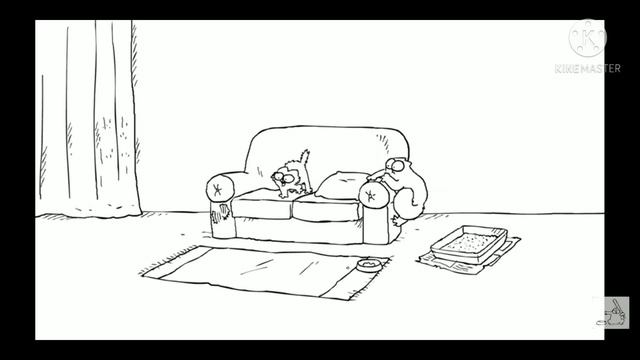 кот Саймон и котенок мультик.