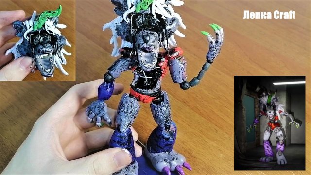 Как слепить Роксану- Рокси ФНАФ ► FNAF Security Breach