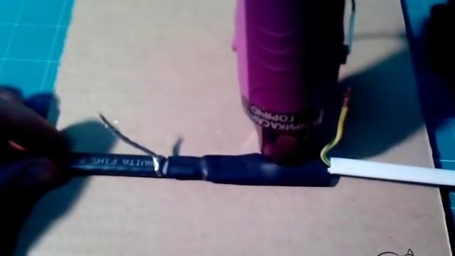 Подключение греющего саморегулирующегося кабеля комплектом для заделки