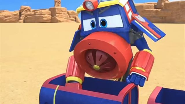 Роботы поезда Английский дубляж.