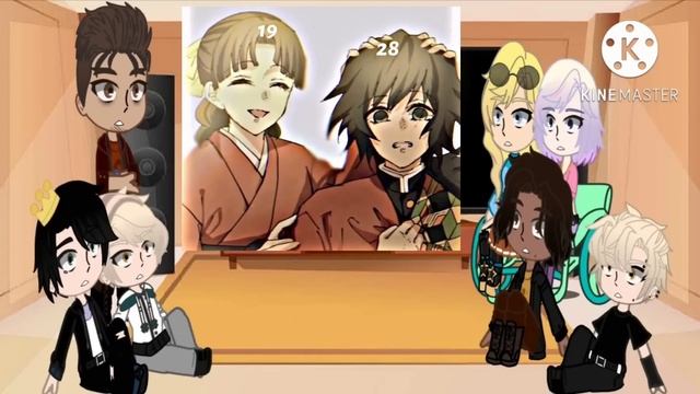 All for the game react to Neli as Tomioka Giyuu /Реакция Всё Ради Игры на Нила это Томиока Гию