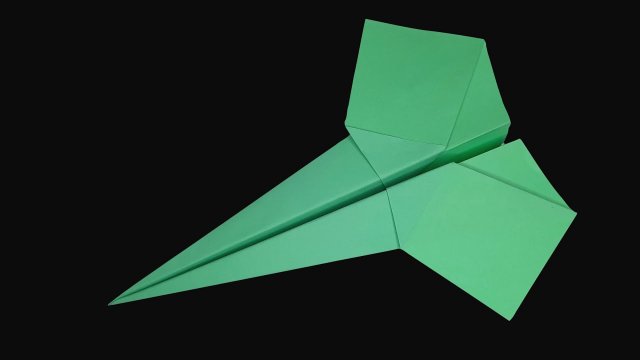 Как сделать бумажный самолётик, который долго летает