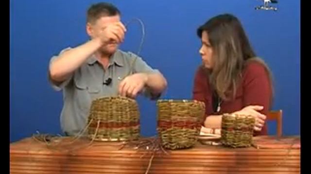 Плетение корзин часть 2