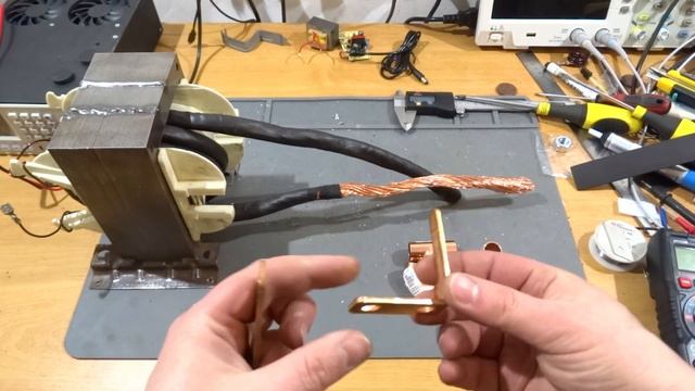 Мощная контактная сварка своими руками. Spot welder