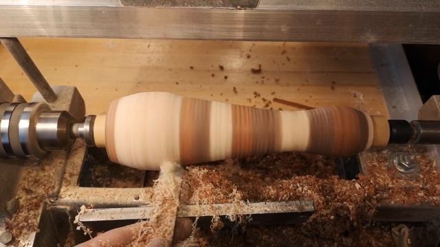 Точение вазы из древесины на токарном станке по дереву   Мой авторский способ создания  изделия