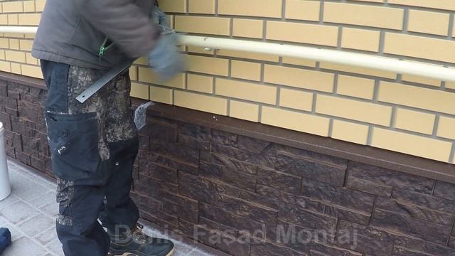 Отделка Каркасного Дома Панелями под Кирпич Клинкерный. Монтаж Фасадных Панелей Под Кирпич.