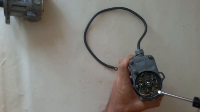 Магнето зажигания тракторное  регулировка видео