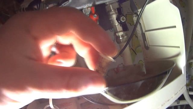Слабый напор воды газового котла (решение)