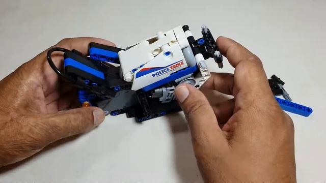 Decool 3802 Police Motorcycle build