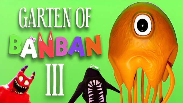 Гартен оф Банбан 3 Прохождение игы | Garten of Banban 3 Let's Play