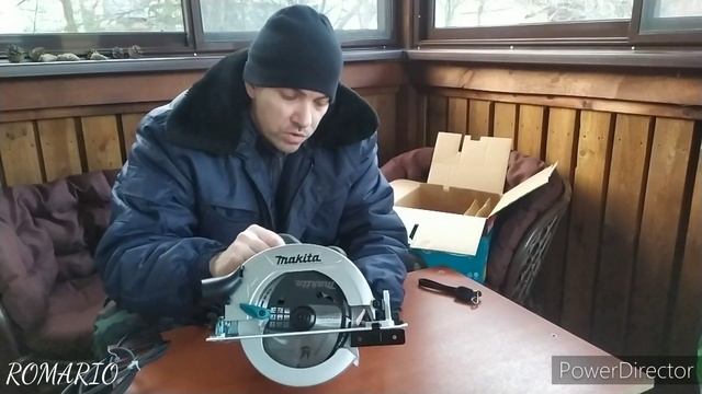 Обзор циркулярной пилы Makita HS7601X1