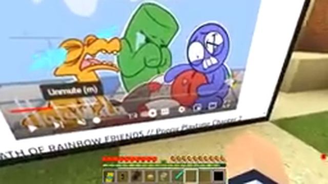 РАДУЖНЫЕ ДРУЗЬЯ В ОПАСНОСТИ В МАЙНКРАФТ 100% ТРОЛЛИНГ МУЛЬТИК RAINBOW FRIENDS