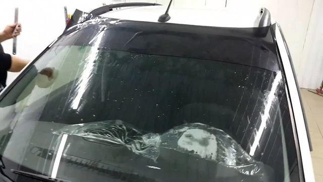 Тонировка, ПРЯМАЯ полоска на лобовое стекло