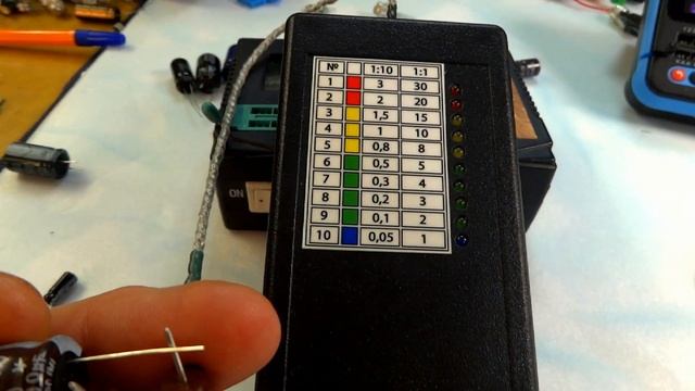 Мастеркит NM8032- ESR измеритель. Как самому создать таблицу ESR. Курсы телемастеров.