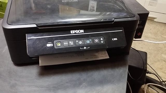 Epson l355 printer information / printer info / данные для настройки по Wi FI