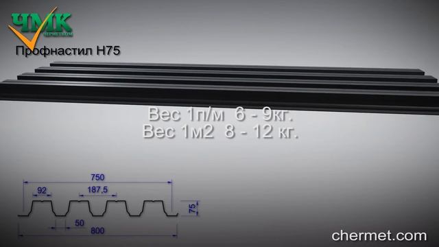 Профнастил Н75