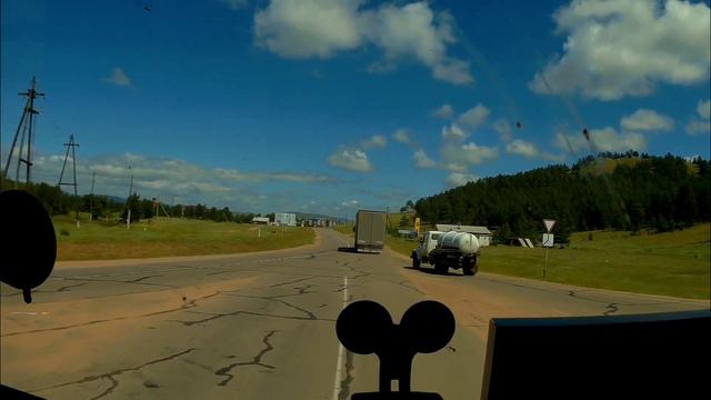 Дарога в Бурятии изменилась. Едем на озерный.