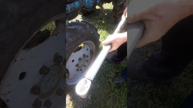 Испытание сетевого гайковёрта Вихрь ГС-1100