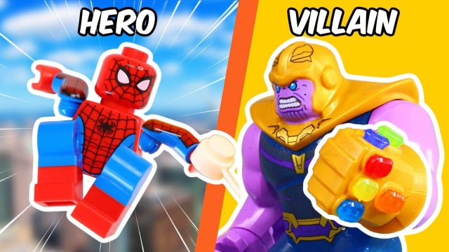 100 СУПЕРГЕРОЕВ LEGO защищают ГОРОД... перевод - TD BRICKS
