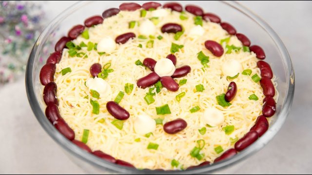 Необычайно ВКУСНЫЙ САЛАТ из простых продуктов!!! Быстрый и Простой Салат на КАЖДЫЙ ДЕНЬ!