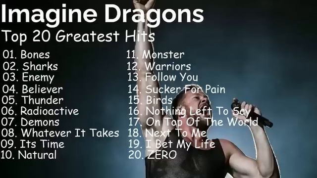 Imagine Dragons Top 20 Greatest Hits