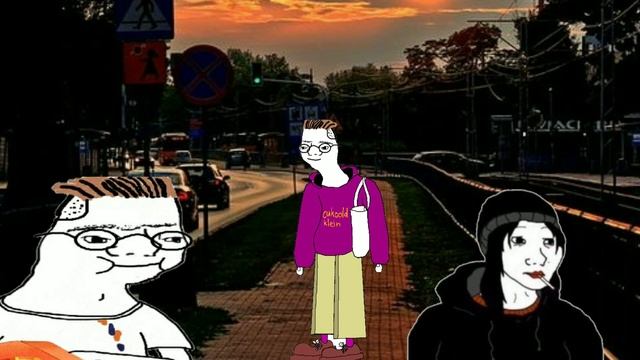 Думер и встреча с компанией зумеров. Новая анимация про думера.