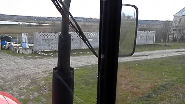 Моя самодельная кабина на мини трактор.