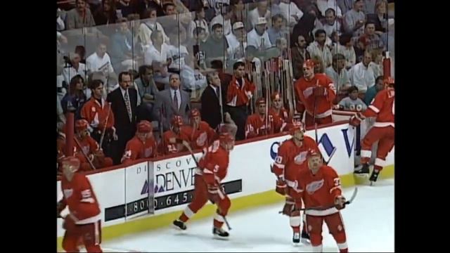 Кубок Стэнли-1996 года.  Детройт Ред Уингз - Колорадо Авеландж    3 игра