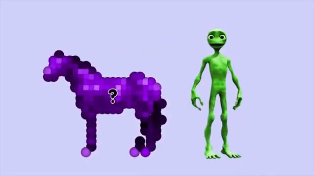 животные на английском языке для детей / танец зеленого человечка изучаем цвета на английском