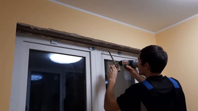 Монтаж откосов из сэндвич панелей. Очень простой способ!