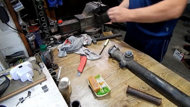 Замена нижнего подшипника на рулевой рейке
