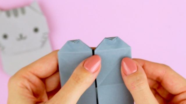 ОРИГАМИ КОТИК РАДУЖНАЯ ПРУЖИНКА | DIY ИГРУШКА ИЗ БУМАГИ | ORIGAMI RAINBOW CAT