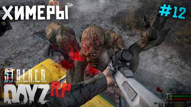 ТИХАЯ ДЕРЕВНЯ И ХИМЕРЫ. DAYZ STALKER RP 12 серия
