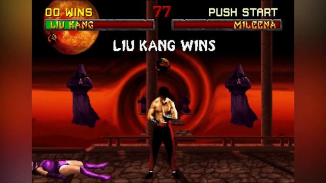 Mortal Kombat II (1993) Arcade - Full Game Story Walkthrough (Liu Kang)