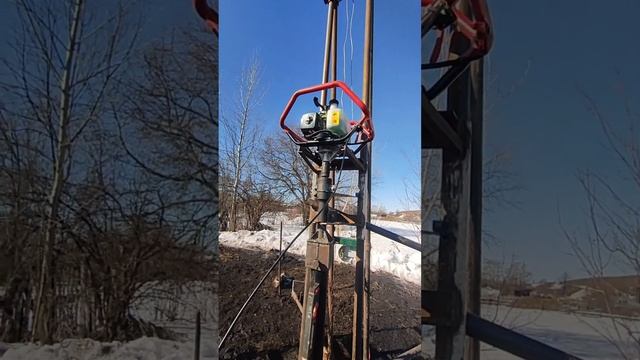 Сваекрут из мотобура и гайковерта.