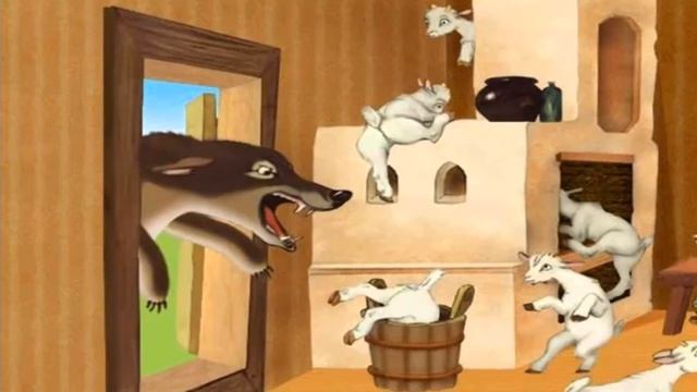 Волк и семеро козлят - сказка