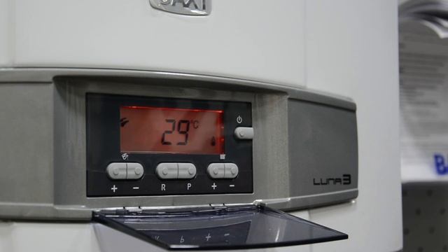 Как включить газовый котел BAXI LUNA 3?