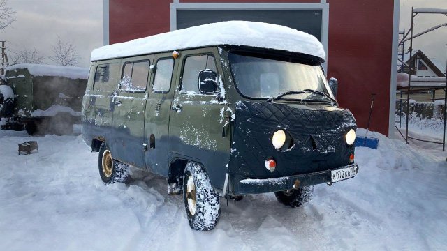 400 км на старой БУХАНКЕ / Купили УАЗ на Новый год!