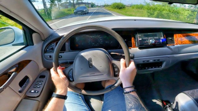 1997 Лимузин Lincoln Town Car 4.6 AT - ТЕСТ-ДРАЙВ ОТ ПЕРВОГО ЛИЦА