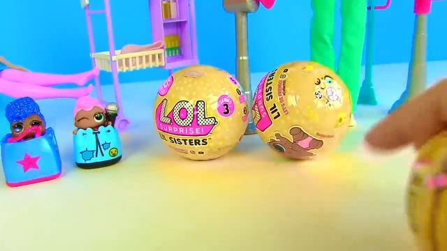 КУКЛЫ ЛОЛ СЮРПРИЗ МУЛЬТИК! ДЕТСКИЙ САД - ПЕРВАЯ ПРИВИВКА ОТ ДОКТОРА БАРБИ! LOL SURPRISE FOR KIDS