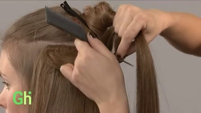 Затылочная накладная прядь