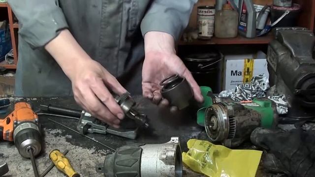 Гайковерт Hitachi VR 16SAS меняем пружину