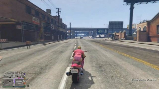 ГТА 5 ТРЮКИ - ЭПИЧНЫЙ ТРЮК НА МОТОЦИКЛЕ|(GTA 5 Трюки и Фейлы)