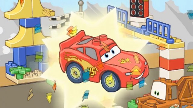 мультфильм про машинки Lego duplo молния маквин чемпион за кубок поршня
