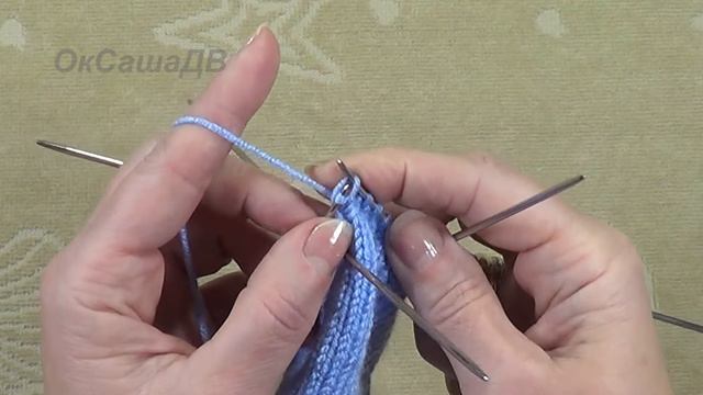Детские рукавички спицами на 3-4 года. Самая простая (базовая) модель. Вяжем с Оксаной Валерьевной